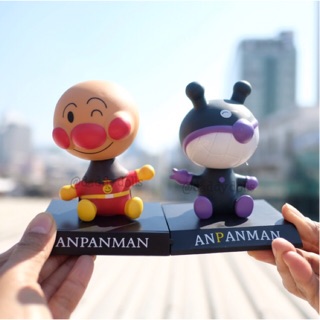 โมเดล Anpanman อันปังแมน &amp; Baikinman ไบคินแมน ท่านั่ง ส่ายหัว 5นิ้ว