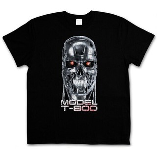 2021 เสื้อยืดพิมพ์ลาย Skullhead Model T-800 - Cyberdine Skynet