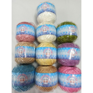 ไหมซัมเมอร์ ซุปเปอร์ ซอฟท์ Summer Super Soft No.20 ซัมเมอร์คอตตอน Crochet Knitting Yarn ด้ายซัมเมอร์ Vol.1