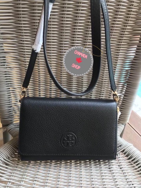 tory burch bombe flat wallet crossbody