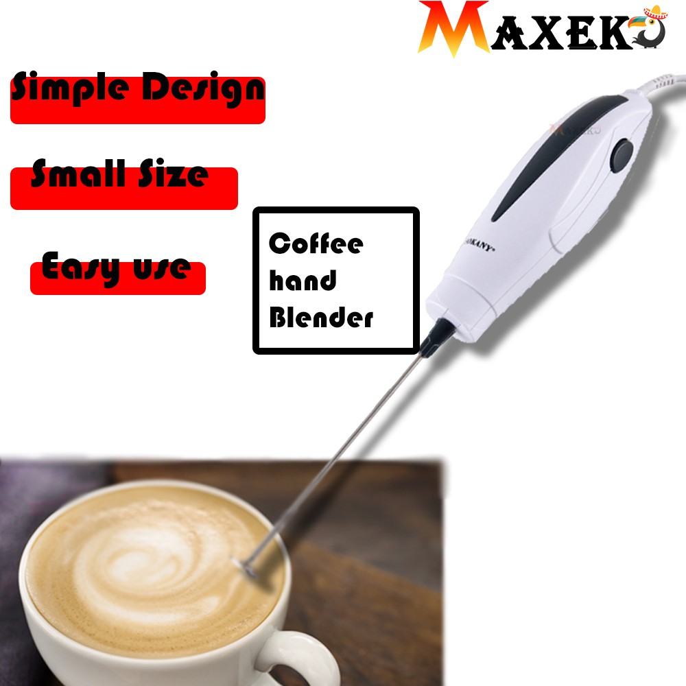 Maxko SOKANY 101E เครื่องปั่นกาแฟมือถือไฟฟ้า Frother นมกาแฟเครื่องปั่น Whisk Mixer เครื่องตีไข่