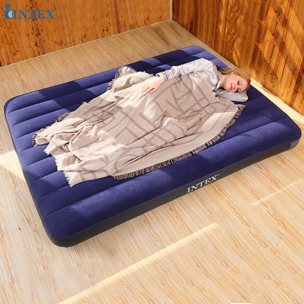 sale INTEX ที่นอนเป่าลม ที่นอน Classic Downy Airbed รุ่นDURA-BEAM