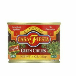 🚚💨พร้อมส่ง!! Casa Fiesta  Diced Green Chilies 113gคุณภาพระดับพรีเมี่ยม