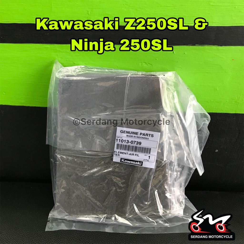 KAWASAKI อะไหล่กรองอากาศคาวาซากิ - 11013-0739 - Ninja250SL Z250SL Ninja 250SL Penapis Udara