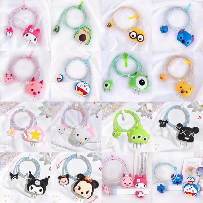 สินค้าพร้อมส่งที่ไทยคะ ชุดพันสายชาร์จพร้อมเคสหัวชาร์จของ สำหรับไอโฟนรุ่นใหม่คะที่18W/20Wของแท้หรือ 1:1 เท่านั้นคะ 35W