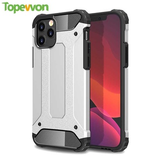 Topewon Samsung Galaxy S21 Plus S20 Ultra Case, Armor Hard Rugged Hybrid Cover Soft Frame Phone Casing