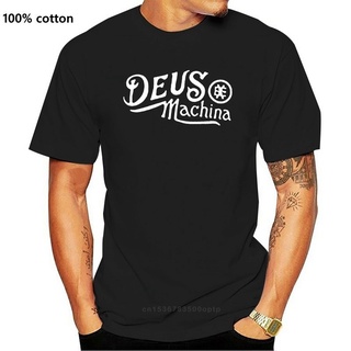 เสื้อยืดสีขาวเสื้อยืด พิมพ์ลาย Deus Ex Machina แนวสตรีท ขนาดใหญ่ แฟชั่นสําหรับผู้ชาย 011735S-4XL