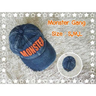 หมวกแก๊ป Monster Gang