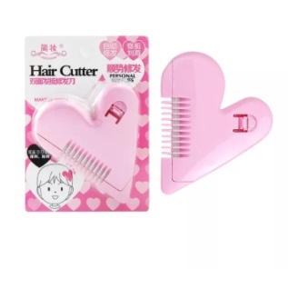 หวีซอยผม ใส่ถุงใส ซอบรูปหัวใจ Hair Cutter หวีเอนกประสงค์