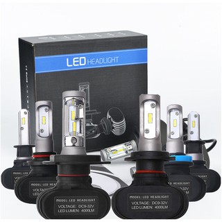 9005 Hb 3 9006 Hb 4 H 11 H 7 H 8 ไฟ Led H 1 25 W 4000 Lm 6500 K 2ชิ้น