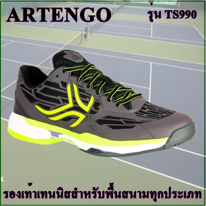 ARTENGO รองเท้าเทนนิส Tennis shoes รองเท้าเทนนิสสำหรับพื้นสนามทุกประเภท รุ่น TS990