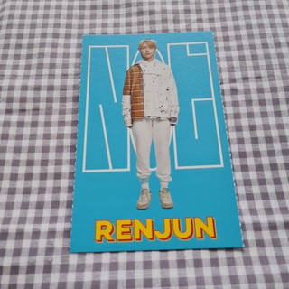 [พร้อมส่ง] โปสการ์ด หน้าแผ่นพับ เหรินจวิ้น Renjun NCT 2019 Seasons Greetings Mini Brochure Postcard