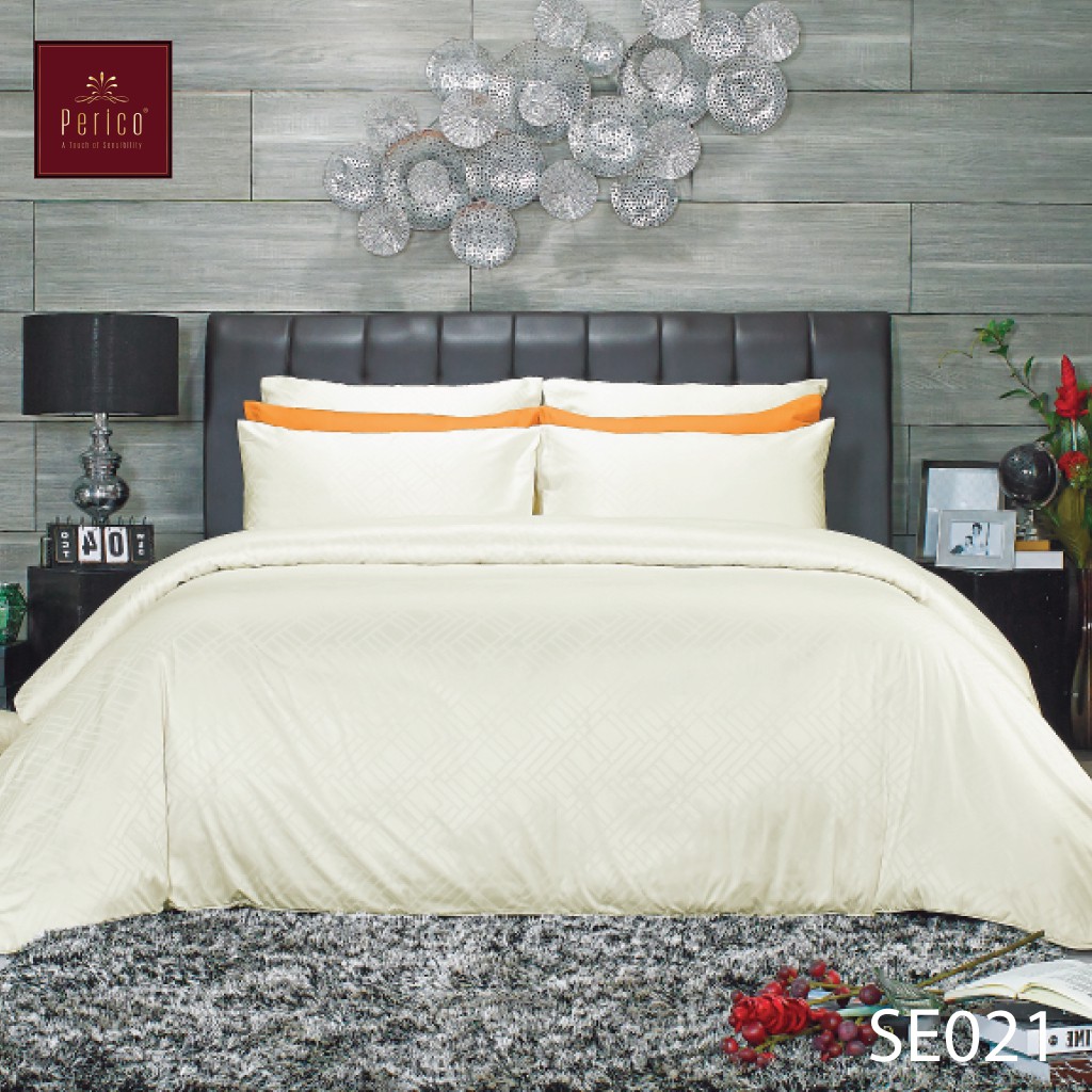 Perico รุ่น  Superior Elite ปลอกผ้านวม ขนาด 100×90  Tencel นุ่ม เงา สวยงาม หรูหรา เหมือนผ้าไหม