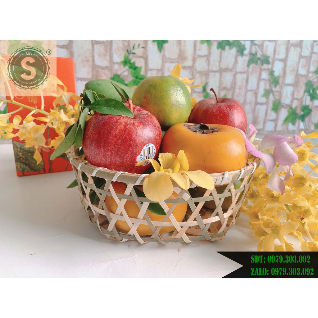 (สินค้าCRAFT VILLAGE) LARGE SLEEVE BAMBOO BASKET G12