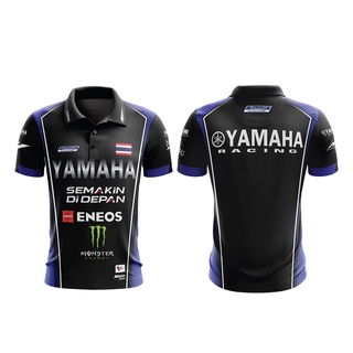 MOTOSHIRT MOTOGP YAMAHA YA-A04-19 เสื้อขี่มอเตอร์ไซต์