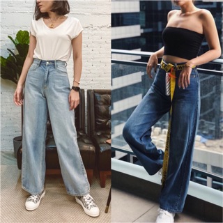 Alex Wide Leg Jeans - PARV STUDIO