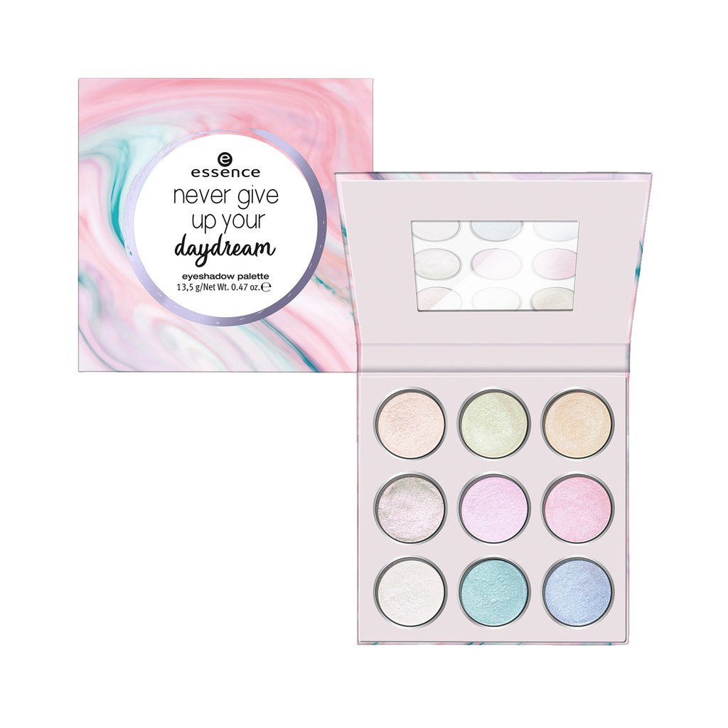 essence never give your daydream eyeshadow palette Review