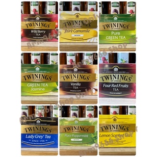 Twinings Tea bag ชาทไวนิ่งส์ 1กล่อง 2g*25ซอง