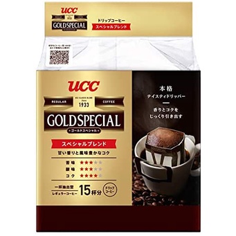 (ห่อใหญ่ EXP 9/2023) UCC special กาแฟดริป UCC Drip Coffee  Blendy กาแฟดริปญี่ปุ่น ยูซีซี goldbrown