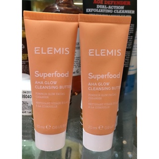 ELEMIS Superfood AHA Glow Cleansing Butter ขนาดทดลอง 20 ml💥ของแท้ฉลากไทย💥