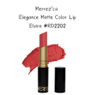 MerrezCa Elegance Matte Color Lip #RD2202 Elvira