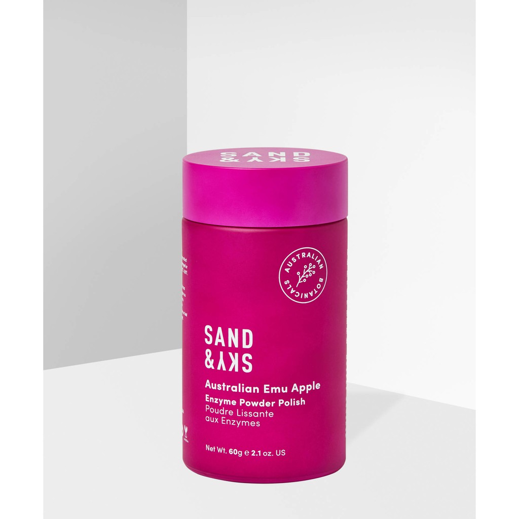 พร้อมส่ง ของแท้ Sand &amp; Sky Australian Emu Apple Enzyme Powder Polish 60g