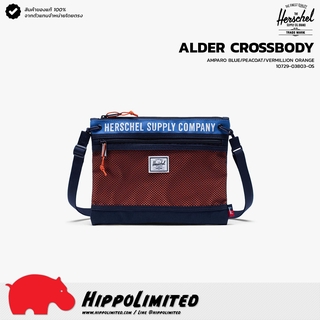 กระเป๋า ⌇ Herschel ⌇ รุ่น Alder Athletics ⌇ สี Amparo Blue/Peacoat/Vermillion Orange ⌇ สินค้าของแท้ 100% จากตัวแทนจำห...