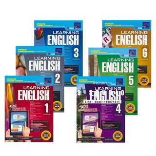 Learning English Workbook1-6 Grade SAP 2020 edition Learning English Series