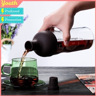 🚚ส่งจากกรุงเทพ☕Cold brew ดริปกาแฟ หม้อต้มกาแฟ Cold brew coffee maker (NO.311) 800ml