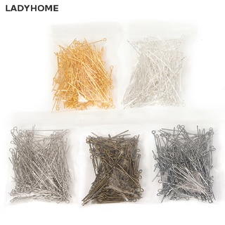 Ladyhome 200 ชิ้น ต่างหู หมุด หัวตา ต่างหู อุปกรณ์ DIY ต่างหู อุปกรณ์ทํา