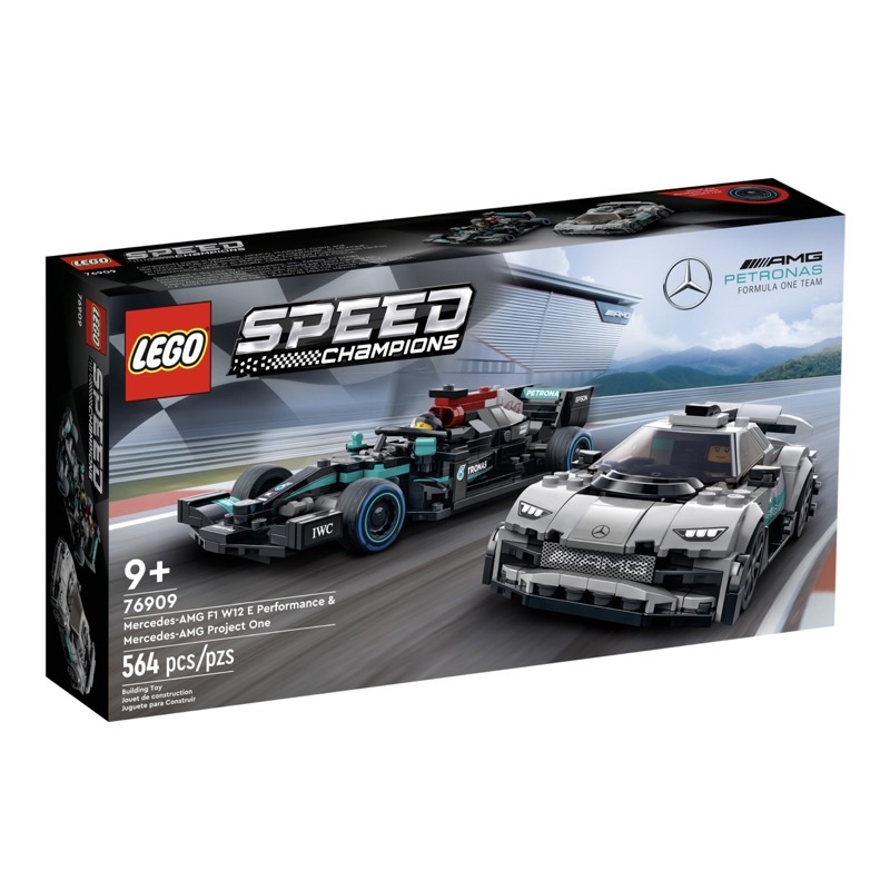 [แท้พร้อมส่ง] Lego 76909 Mercedes-AMG F1 W12 E Performance & Mercedes-AMG Project One ( lego 76909 )