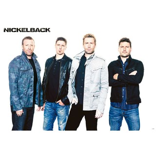 โปสเตอร์ รูปภาพ วงดนตรี Nickelback นิกเคลแบ็ก โปสเตอร์ติดผนัง โปสเตอร์สวยๆ ภาพติดผนัง poster ส่งEMSด่วนให้เลยครับ