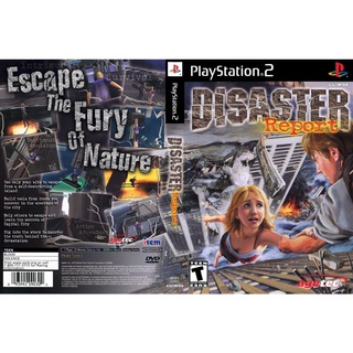 แผ่นเกมส์ PS2 Disaster Report   คุณภาพ ส่งไว (DVD)