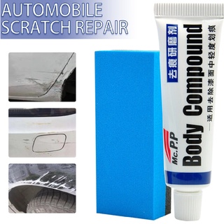 Car Scratch Remover Repair Paint Body Compound Paste Sponge Removing Set