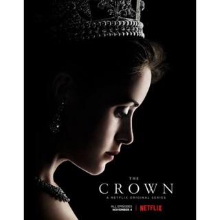 DVD The Crown เดอะคราวน์ ซีซั่น 1 : 2016 #ซีรีส์ฝรั่ง (เสียงอังกฤษ-ซับไทย) 3 แผ่นจบ