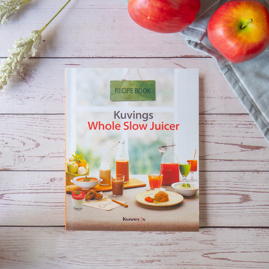 หนังสือสูตรคั้นน้ํา Kuvings