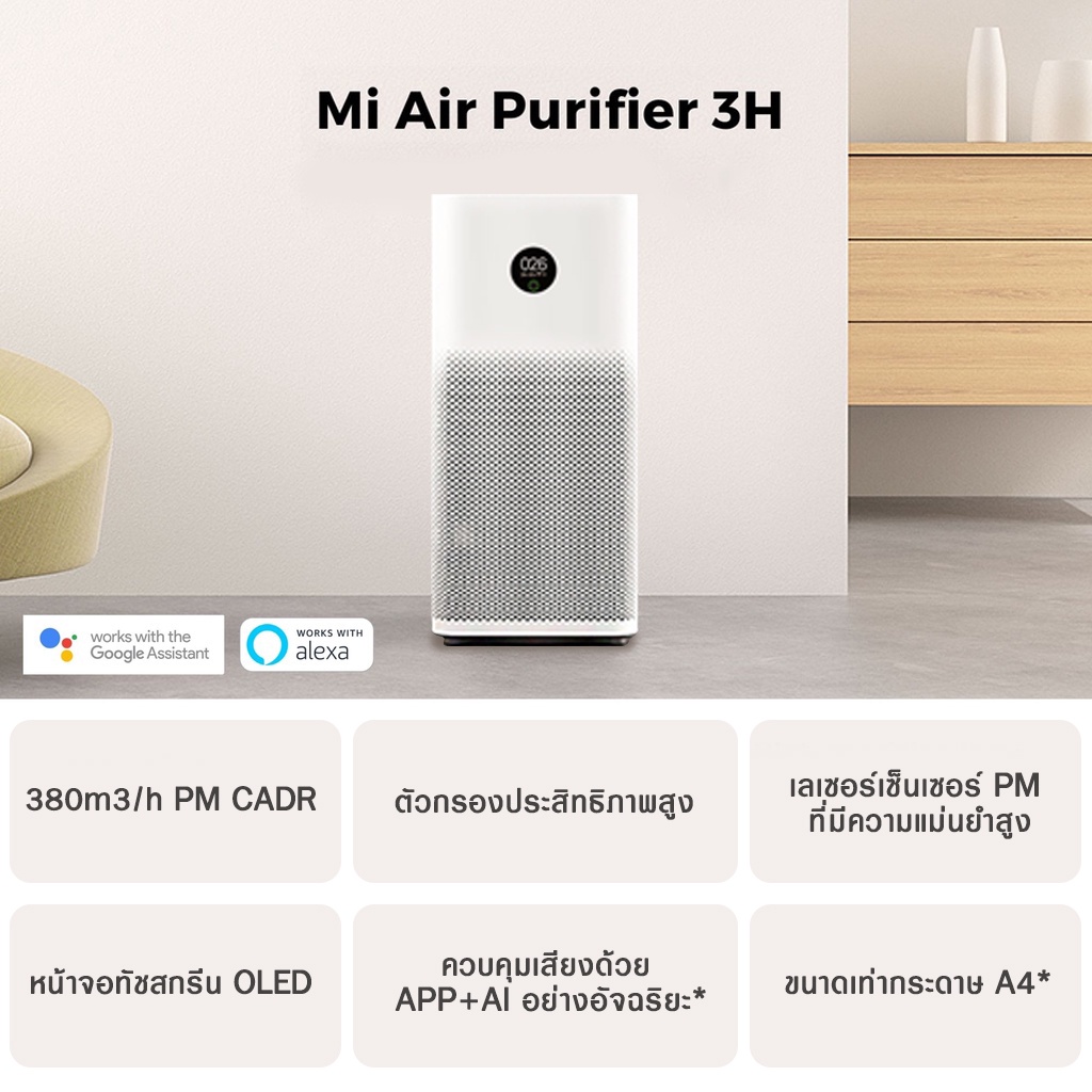 Xiaomi mi air purifier deals 3h google assistant