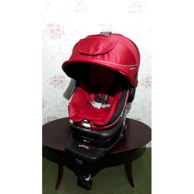 คาร์ซีทCombi  Luxtia. Turn white. Lable. EG