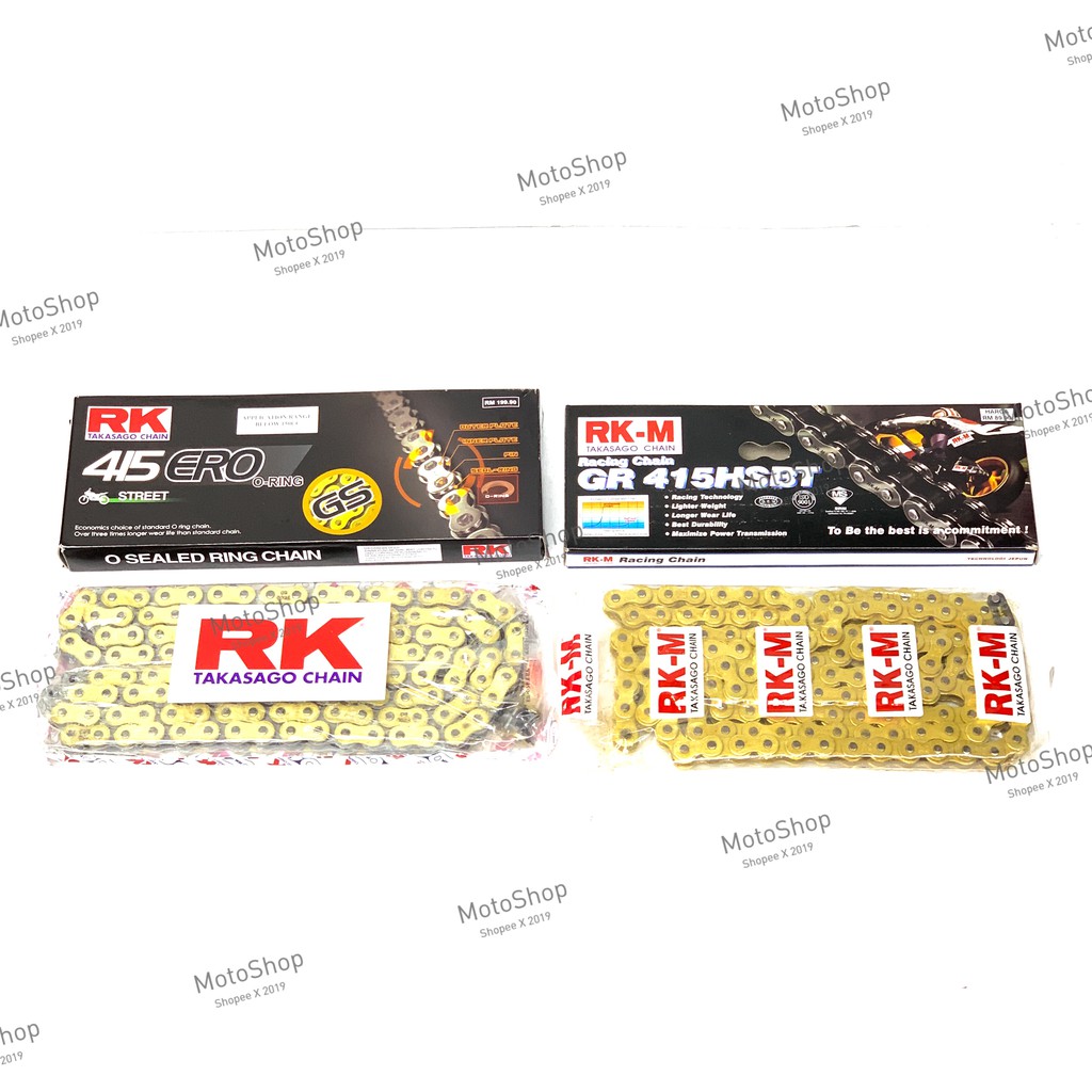 RK / RKM 415 โซ่ทอง GS415 ERO / GR415HSBT