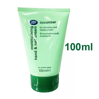 ฺBoots Cucumber Moisterizer Hand and Nail Cream 100ml (Exp10/22)