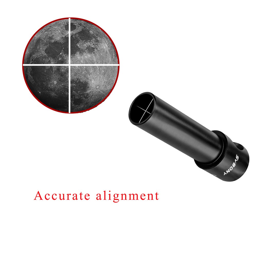 SVBONY SV197ช่องมองภาพ Collimation 1.25" Cheshire Collimating ช่องมองภาพสำหรับกล้องโทรทรรศน์สะท้อนแสงนิวตัน — صورة 6