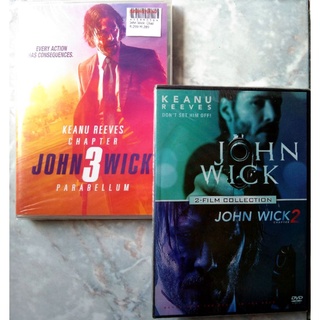 📀 DVD SET JOHN WICK  รวม SET 3 ภาค ✨สินค้าใหม่ มือ 1 อยู่ในซีล ทั้ง 2 กล่อง