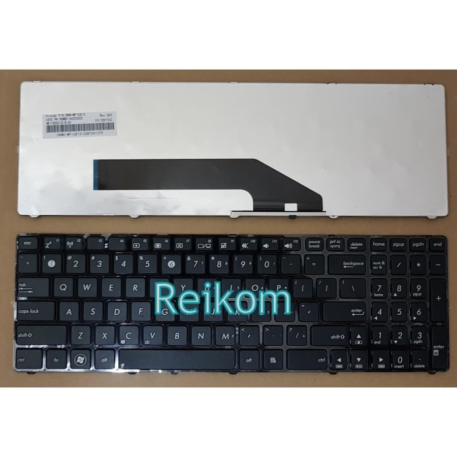 ASUS K50 K50AB K50AD K50AF K50C K50i K50iD K60 K60i K60iJ K70 K70A K70AB K70I K70IJ F50 F90 คีย์บอร์
