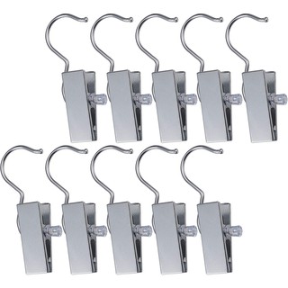 Pro Chef Kitchen Tools : PCKCLIPHOOK10M* ไม้เเขวนเสื้อ Hanger Clips Hooks 10 Boot Organizer
