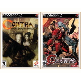 Contra  คอนทร้า  Contra: Shattered Soldier  และ  Neo Contra  PS2  Playstation 2