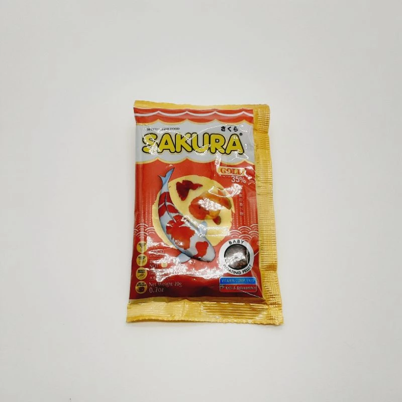 อาหารปลา Sakura Gold 20 กรัม เม็ดจิ๋ว สินค้าพร้อมส่ง!!! TF-FF0190 thumbnail 3