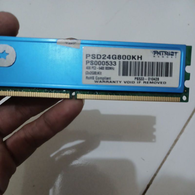 แรม ddr2 Patriot 4gb
