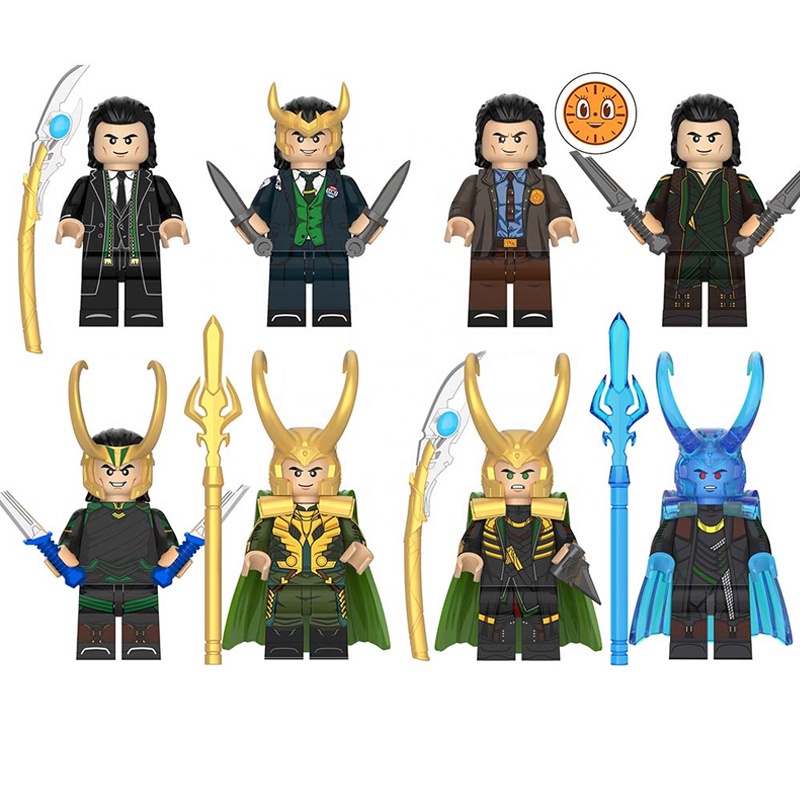 Loki Minifigures Super Heroes Building Blocks ของเล่น WM6118