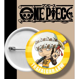 ONEPIECE BADGE เข็มกลัด วันพีช ลอว์ เหลือง LAW YELLOW