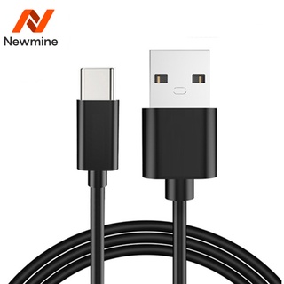 Newmine สายเคเบิ้ลชาร์จเร็ว Type C Usb C สําหรับ Huawei P30 Samsung S9 Usb-C สําหรับโทรศัพท์มือถือ Xiaomi Mi 6 8 9